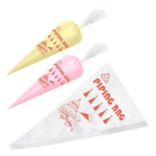 Piping Bags 12Inch Thicken Piping Bag Anti Burst Icing Bags Non-Slip Pastry Bags Cake Decorating Bags Tipless Piping Bags for Cake Cupcake Frosting