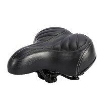 Professional Mountain Bike Saddle, High-Density Elastic Gel Sponge, Ultra-Soft Shock Absorbing Seat Cushion, Breathable Ventilated Design, Universal