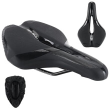 Bike Seat,Breathable Gel Mountain Bicycle Saddle,Comfortable Soft Breathable Cycling Bicycle Seat Cushion Pad with Ergonomics Design for MTB Mountain