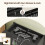 FREDEES Bedside Table with Hidden Drawer and LED Lights for Bedroom, Black 5