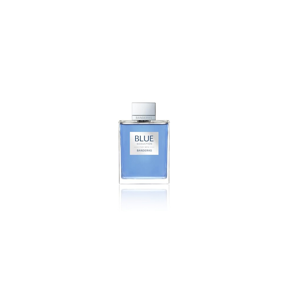 Photos - Women's Fragrance Antonio Banderas Banderas Perfumes - Blue Seduction - Eau de toilette for Men - Long Lasting - Fresh and Casual Fragance - Woody and Aquatic 