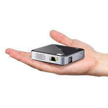 Kodak Ultra Mini Portable Projector -1080p HD support Black LED DLP Rechargeable Pico Projector - 100" Display, Built-in Speaker - HDMI, USB and Micro