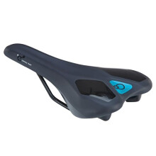 Prophete MTB Saddle with Memory Foam - Lightweight Mountain Bike Saddle, Ergonomic and Slim for Sporty Sitting Position, 279 x 142 mm, Comfortable