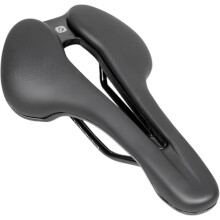 GORIX Bike Short Saddle Seat Short Nose Shock Absorption Road Bicycle Cyclocross Gravel Minivelo (GX-SA370)