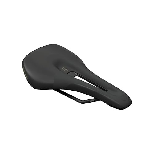 Ergon SR Allroad Womens Bicycle Saddle, Nylon Shell and CroMo Rails, Black, Size Small/Medium