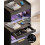 Mondeer Bedside Table with Charging Station, LED, Hidden Drawer 3