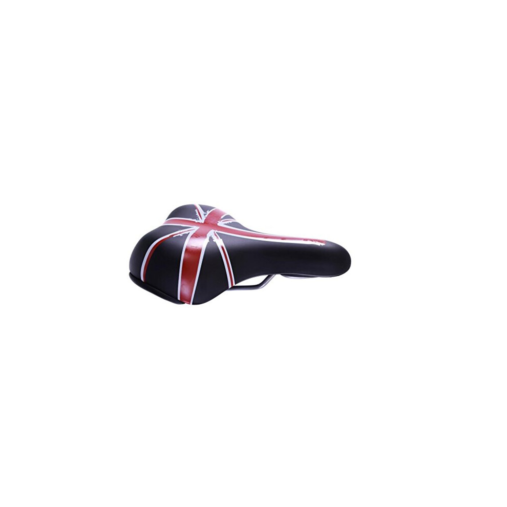 Photos - Saddle Selle Royal UNISEX UNION JACK BIKE EXTRA COMFORT  BLACK SEAT 