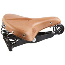 Lepper NATURAL DRIEVEER 90 BICYCLE CORE LEATHER SADDLE RETRO BEST VINTAGE LEATHER BIKE SEAT YOU CAN BUY FOR COMFORT & LONG LASTING