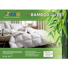 Bamboo TC600 Organic Cotton Duvet Quilt 13.5 Tog Deluxe Luxury Soft Natural, Self-fabric piping, stitching edge, Hotel Quality, Super Soft, Warm and
