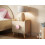 Flair Noah 2 Drawer Bedside Table Oak & Pink 1