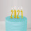 PME Gold Glitter Number Candle 1 3