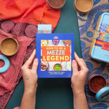 How to be a Mezze Legend Cookbook Kit from The Spicery | 80 Recipes | 4 Spice Blends | Food Gifts | Spice Kit | Recipe Kit | Mezze Kit | Recipe Book |