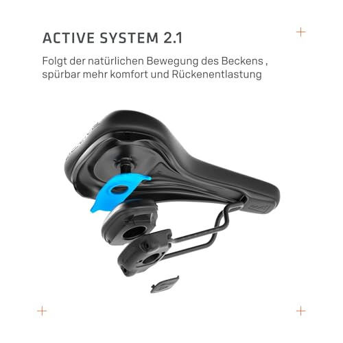602 Ergolux Active 2.1, Trekking & City SQlab Bicycle Saddle 2