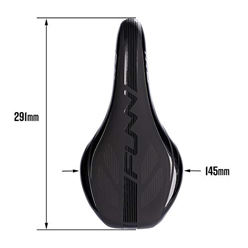 Funn Adlib HD MTB Saddle, Vinyl Leather Cover, CrMo Rails (Orange) 2