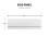 Bathroom Single Ended 1600x700 Straight Bath Side End Panel Square Acrylic White 6