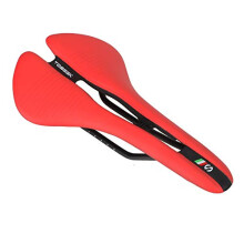 Bike Saddle,Bike Seat Professional Mountain Bike EVA Saddle UltraLight MTB Bicycle Cushion (Red)