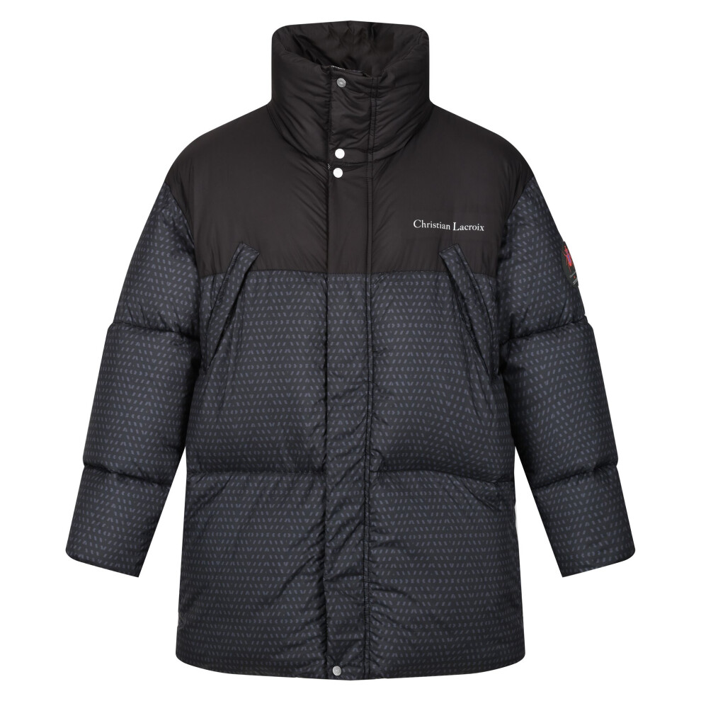 Regatta (L, Black) Mens Christian Lacroix Barbegal Printed Padded Jacket