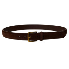 (38in, Dark Brown) Ralph Lauren Polo Suede Dress Belt