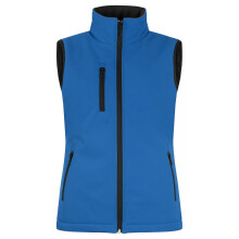 (M, Royal Blue) Clique Womens/Ladies Softshell Panels Gilet