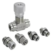 3/8" Flowing Control Valve STB-G3/8 L08 Hydraulic Speed Regulator for Excavator