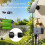 Solar WiFi Irrigation Timer  Irrigation System 2 Zone Timing Controller Programmable Timer Sprinkler for Garden,NPT 2
