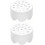 2 Pack Silicone Flower Arranging Grid, Reusable Vase Grid Flexible Silicone Grid Keeps Stems Evenly Spaced 1