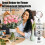 2 Pack Silicone Flower Arranging Grid, Reusable Vase Grid Flexible Silicone Grid Keeps Stems Evenly Spaced 4