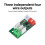 2PCS  12V 24V PWM Fan Speed Controller 3-Way Synchronous Output, Intelligent PC Case Cooling Module for Computer Fans 7