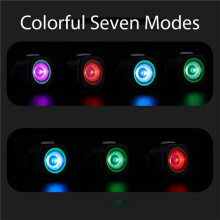 Bicycle Colorful Tail Light, Mountain Bike Rear Light, USB Charging Light, Bicycle Tail Light, Night Riding Equipment