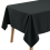Modern Tablecloth Stain-Resistant Rectangular 130x180 cm Elegant Black — jacquard tablecloth, waterproof tablecloth 4
