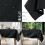 Modern Tablecloth Stain-Resistant Rectangular 130x180 cm Elegant Black — jacquard tablecloth, waterproof tablecloth 3