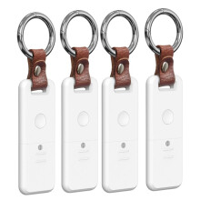4PCS Slimme Air Tag Tracker Dubbel Systeem voor IOS Android, Draagbare Antiverlies Locator Om Het Verlies van Waardevolle Items Te Voorkomen