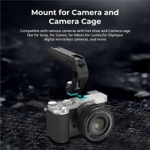 Top Handle with Cold Shoe Mount for 5976 Sturdy Durable Camera Top Handle for Camera Cages Rig Accessories