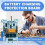 Protection Board for  18650 Battery Pack 9A Fast Charge Board with Temperature Control LED Indicator Button Board 6