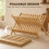 HOMCOM 2-Tier Foldable Kitchen Storage Rack 4