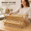 HOMCOM 2-Tier Foldable Kitchen Storage Rack 7