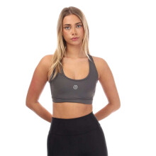 (XS, Charcoal) Skins Womens/Ladies Series-3 Sports Bra