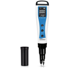 3in1 PH EC Temperature Meter, Waterproof Portable PH Tester with Probe, Digital PH Conductivity Temp Detector