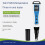 3in1 PH EC Temperature Meter, Waterproof Portable PH Tester with Probe, Digital PH Conductivity Temp Detector 6