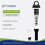 Portable Water Quality Test Pen (Temperature, Hardness, Conductivity) & High-Precision Flat-Surface PH Tester 10