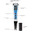 3in1 PH EC Temperature Meter, Waterproof Portable PH Tester with Probe, Digital PH Conductivity Temp Detector 9