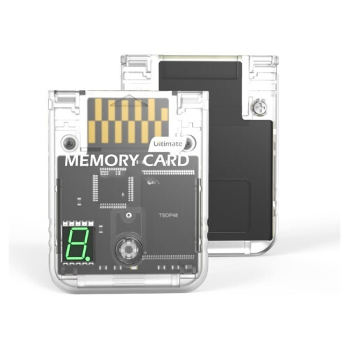2048 MBit Memory Card for  GameCube with A Digital Display Memory Card for  (RVL-001) Game Console 1