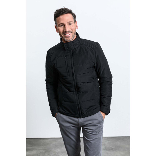 Russell (2XL, Black) Russell Mens Cross Jacket 1