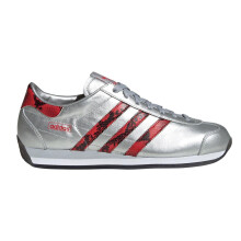 (5.5 UK, Metallic Silver) Adidas Mens Country Japan Trainers