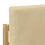 VidaXL vidaXL Outdoor-Sofagarnitur 6 stk. Weiß und Beige Polyester 6