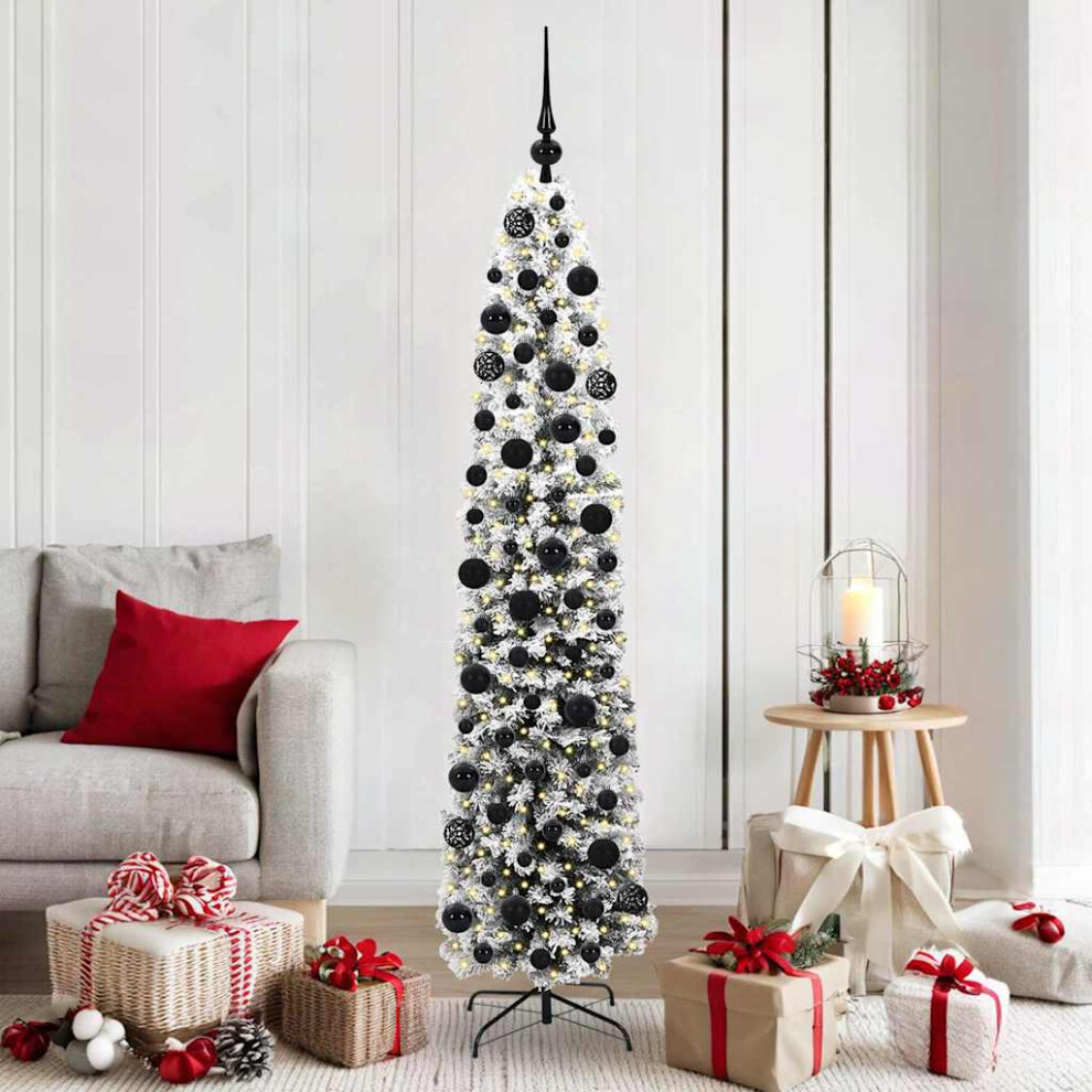 Vidaxl Artificial Christmas Tree With 300 Leds With Stand Green 180 Cm