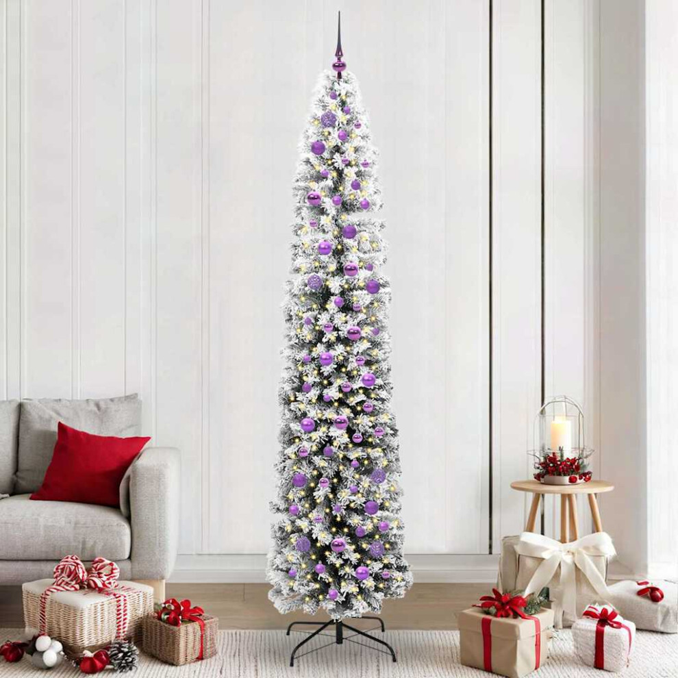 Vidaxl Artificial Christmas Tree With 300 Leds With Stand Green 240 Cm