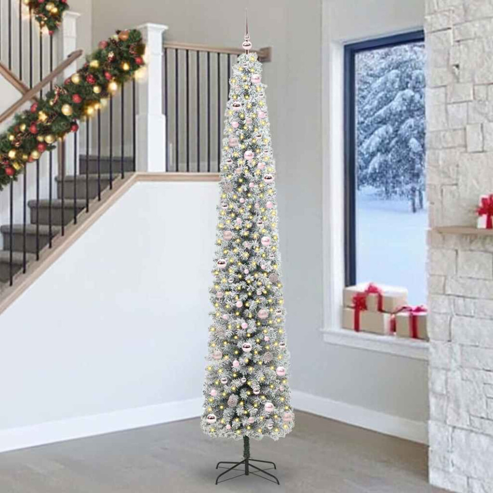 Vidaxl Artificial Christmas Tree With 300 Leds With Stand Green 270 Cm