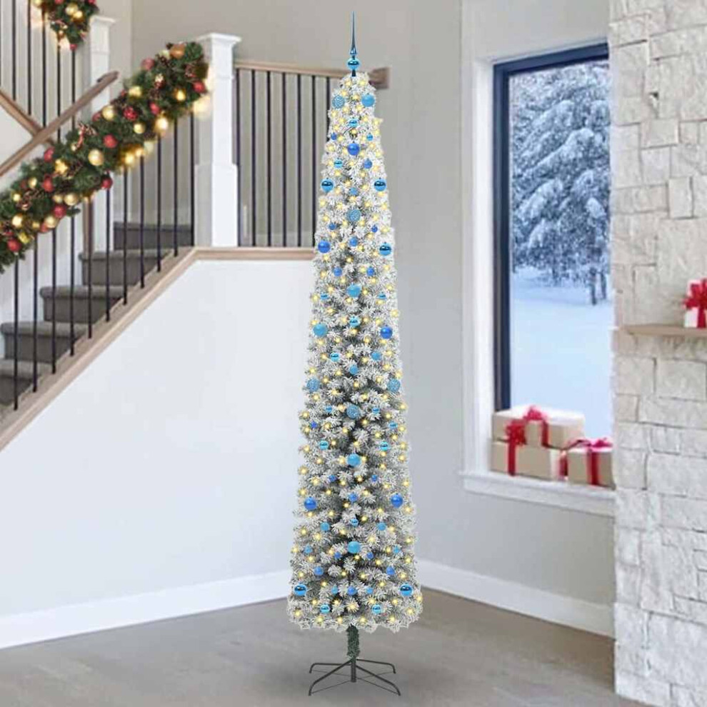 Vidaxl Artificial Christmas Tree With 300 Leds With Stand Green 270 Cm