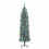 VidaXL vidaXL Artificial Slim Christmas Tree Green and White 180 cm 3
